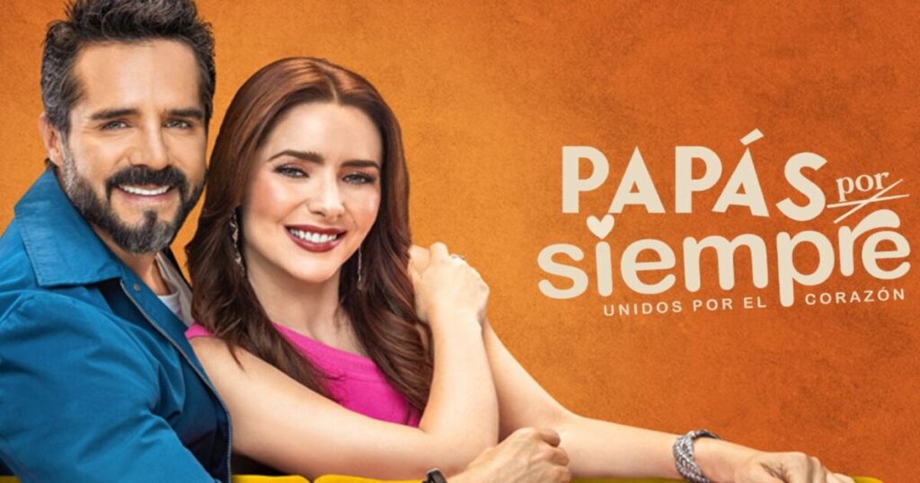 Imagen de la telenovela Papás por Siempre, representando la lista de todos los capítulos completos de la secuela para ver online gratis.