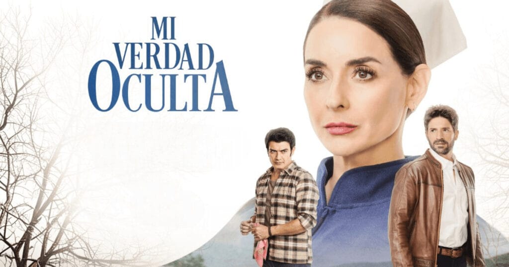 Banner promocional de Mi Verdad Oculta para ver todos los capítulos completos online gratis en alta definición.