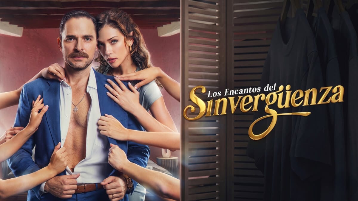 Imagen oficial de Los Encantos del Sinvergüenza protagonizada por Manolo Cardona en la categoría de episodios y novedades de NovelaPlay
