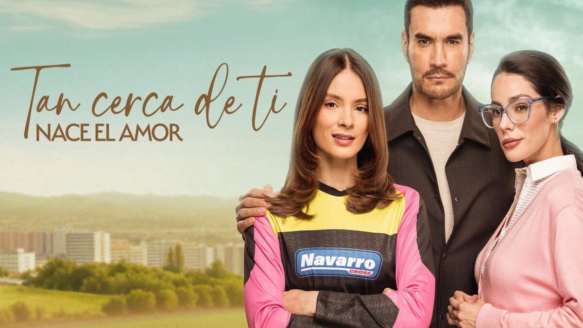 Imagen oficial de Tan Cerca de Ti Nace el Amor con Oka Giner y David Zepeda en la categoría de episodios y novedades de NovelaPlay