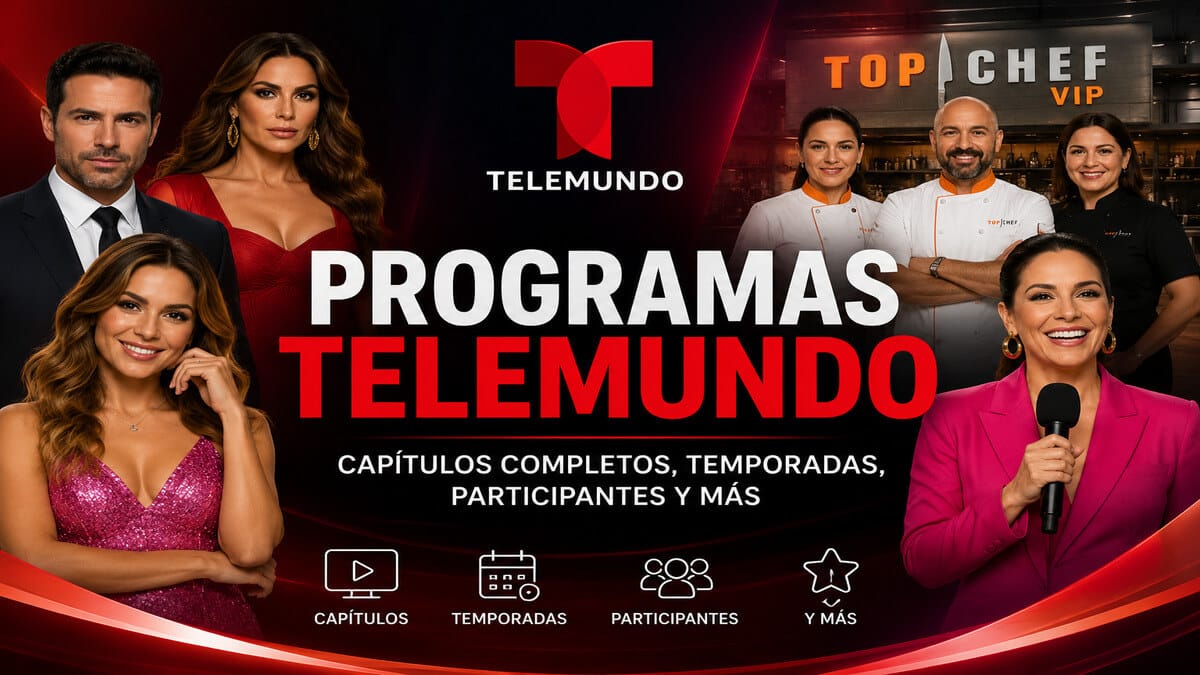 Programas Telemundo con realities, concursos y entretenimiento