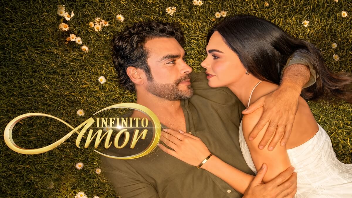 Imagen promocional de Infinito Amor, telenovela mexicana de 2026